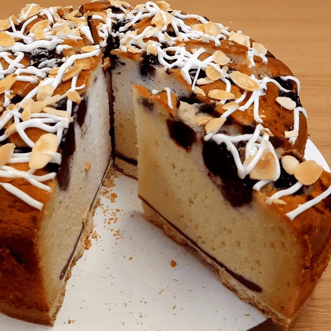 PRE ORDER -Black Cherry Charlotte (14 portions), Pre-Cut