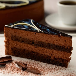 PRE ORDER -Dark Chocolate Truffle Torte Whole 100g (14 Portions)