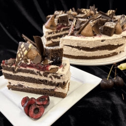 PRE ORDER -Fully Loaded Black Forest Gateau (14 Portions)