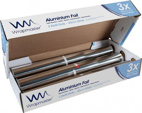 Foil Roll Dispenser Refills 4500mm x 90m (3 Pack)