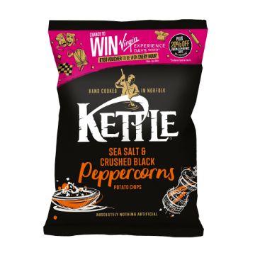 Kettle Chips Salt and Pepper 18 x 40g