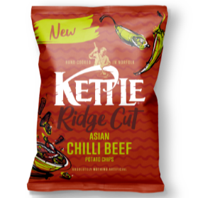 Kettle Chips Chilli Beef 18 x 40g