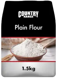 country range plain flour 1.5kg x6