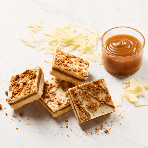 Cake Caramel Shortbread With Biscoff (15 pre-portioned) - frozen