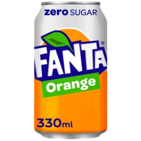 Fanta Orange Zero 24 x 330ml