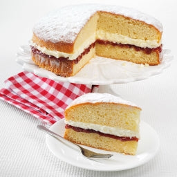 PRE ORDER - Handmade Victoria Sponge Cake (14 Portions)