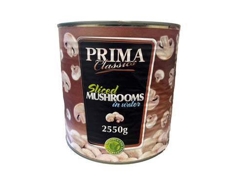 Sliced Mushrooms Tinned - 2.6kg