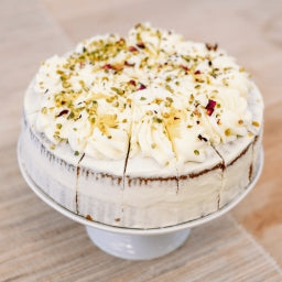 PRE ORDER - Persian Lemon and Geranium Cake (16 pre-portioned)