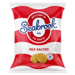 Plain Crisps SEABROOK 32 x 31.8g