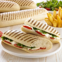 Schulstad Large Grill Marked Panini Pre-Sliced 130g (30 Pack) - frozen