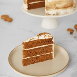 PRE ORDER - Triple Layer Biscuit Cake (16 Portions) Pre-Cut