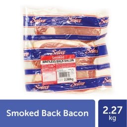 SMOKED BACK BACON 2.26kg