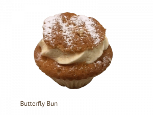 Butterfly Bun x1