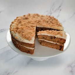 PRE ORDER -Vegan and Gluten Free Carrot & Ginger Pre-cut Cake(14 Portions)