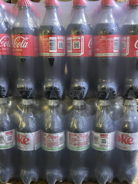 Multibuy Offer Coke & Diet Coke Bottles