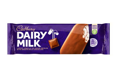 Cadbury Dairy Milk Ice cream stick 20x90ml