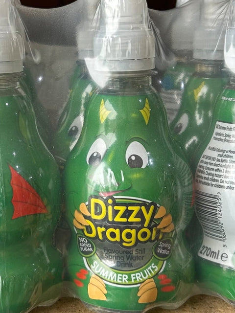 Wild waters Dizzy Dragon summer fruits drink 270ml x 12