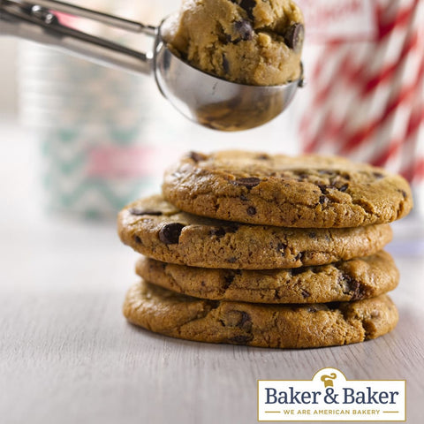 frozen Raw Unbaked Chocolate Chip Cookie Dough Bucket (5kg)