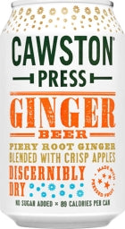 Cawston press ginger beer 330ml x 24