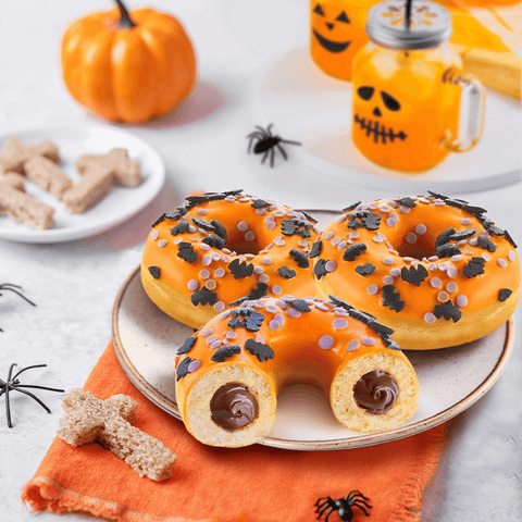 Frozen Baker & Baker Halloween Doughnut 74g (48 Pack)