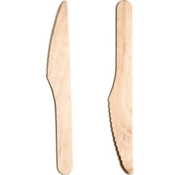 Wood Knives x 100