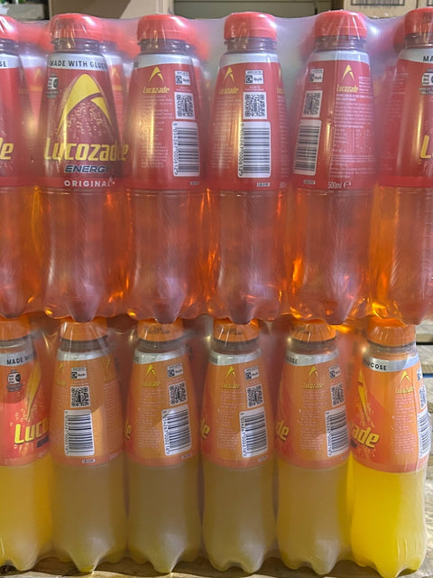 MULTIBUY - Lucozade Energy Original 500ml x 24 pack AND Lucozade Energy Orange 500ml. x 24 pack