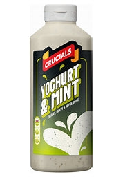 crucial yoghurt & mint 1ltr