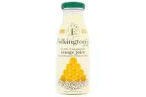 FOLKINGTONS ORANGE JUICE 250ml x 12