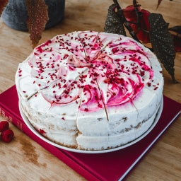 PRE ORDER - More Foods Raspberry Ripple Cake (16 portion)