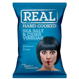real crisps salt and vinegar 35g x 24 pack