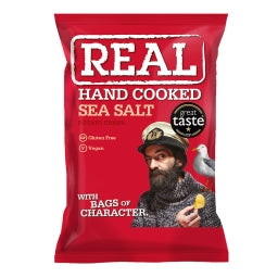 real crisps sea salt 35g x 24 pack