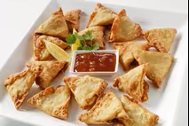 frozen vegetable samosa 18 x 40g