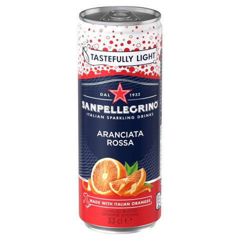 San Pellegrino Aranciata Rosa Blood Orange 330ml (12 pack)