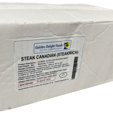 Steak Canadian 72 x 42g