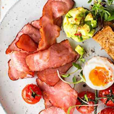 Volys Halal Turkey Bacon Rashers 1kg