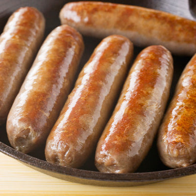 Sausages Pork 8s Orchard Farm (RED) 55% Meat Content x 4.54kg (80 Sausages)
