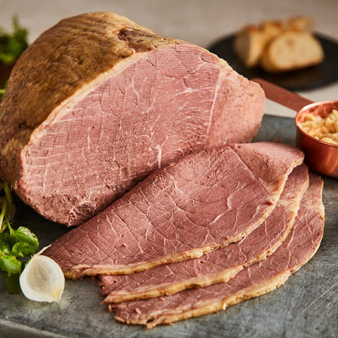 PRE ORDER - Cooked Silverside Beef Joint (Average weight2-3kg Approx)/Price Per Kilo