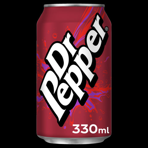 Dr Pepper 24 x 330ml x Cans